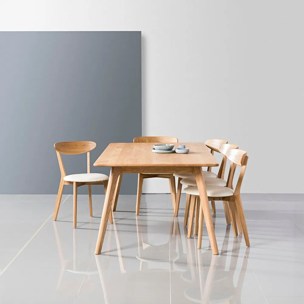 Magnus Dining Table 200 x 100cm Solid American Oak