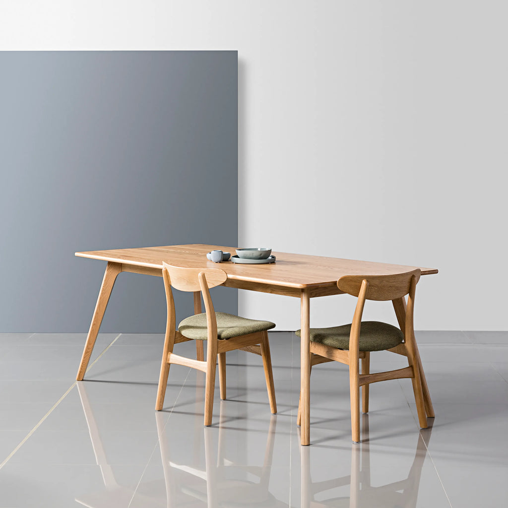 Magnus Dining Table 200 x 100cm Solid American Oak