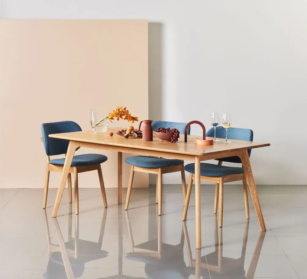 Magnus Dining Table 200 x 100cm Solid American Oak