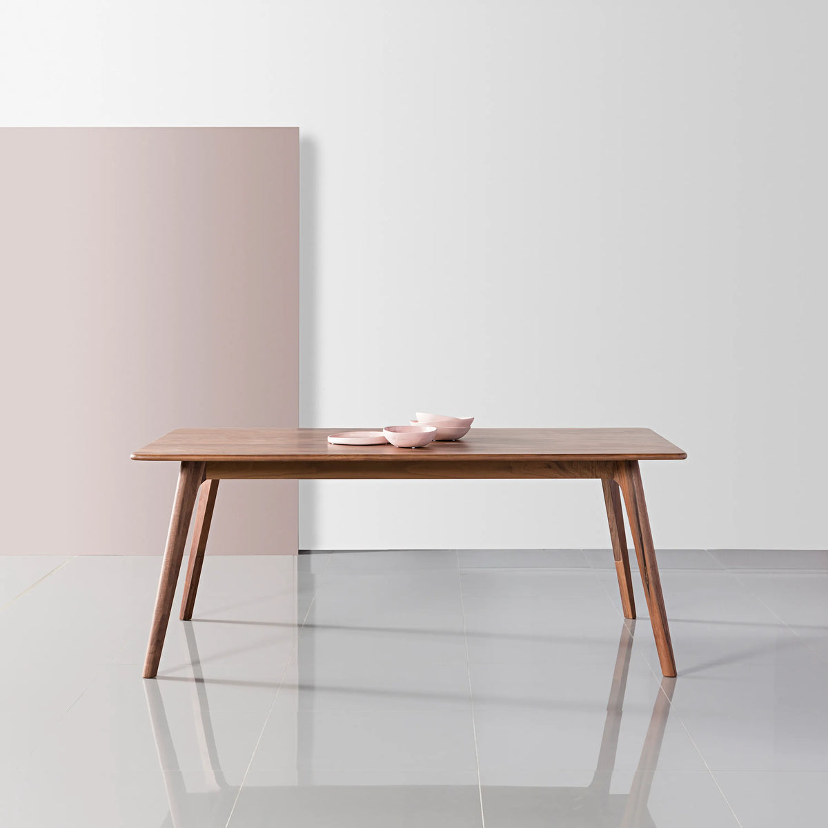 Magnus Dining Table 200 x 100cm Solid American Walnut