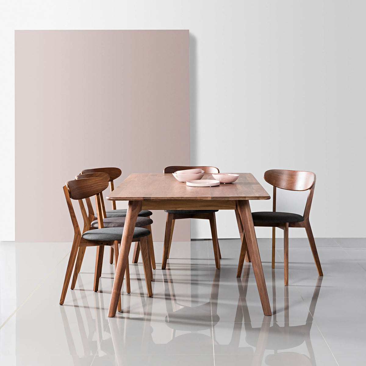 Magnus Dining Table 200 x 100cm Solid American Walnut