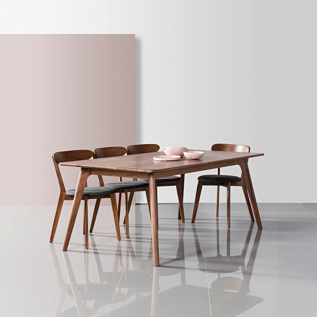 Magnus Dining Table 200 x 100cm Solid American Walnut