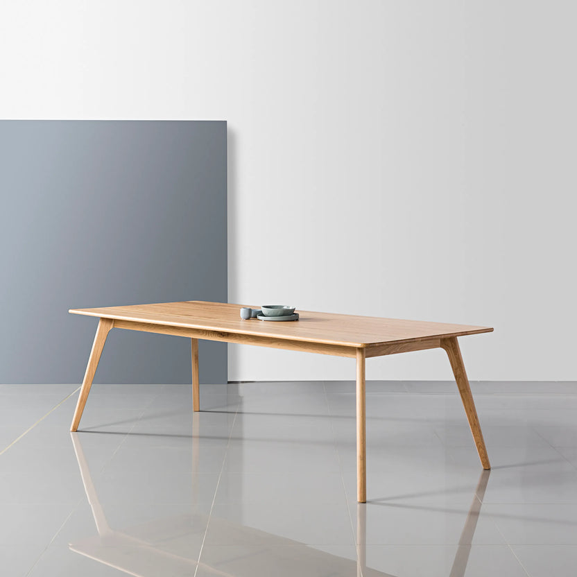 Magnus Dining Table 240 x 100cm Solid American Oak