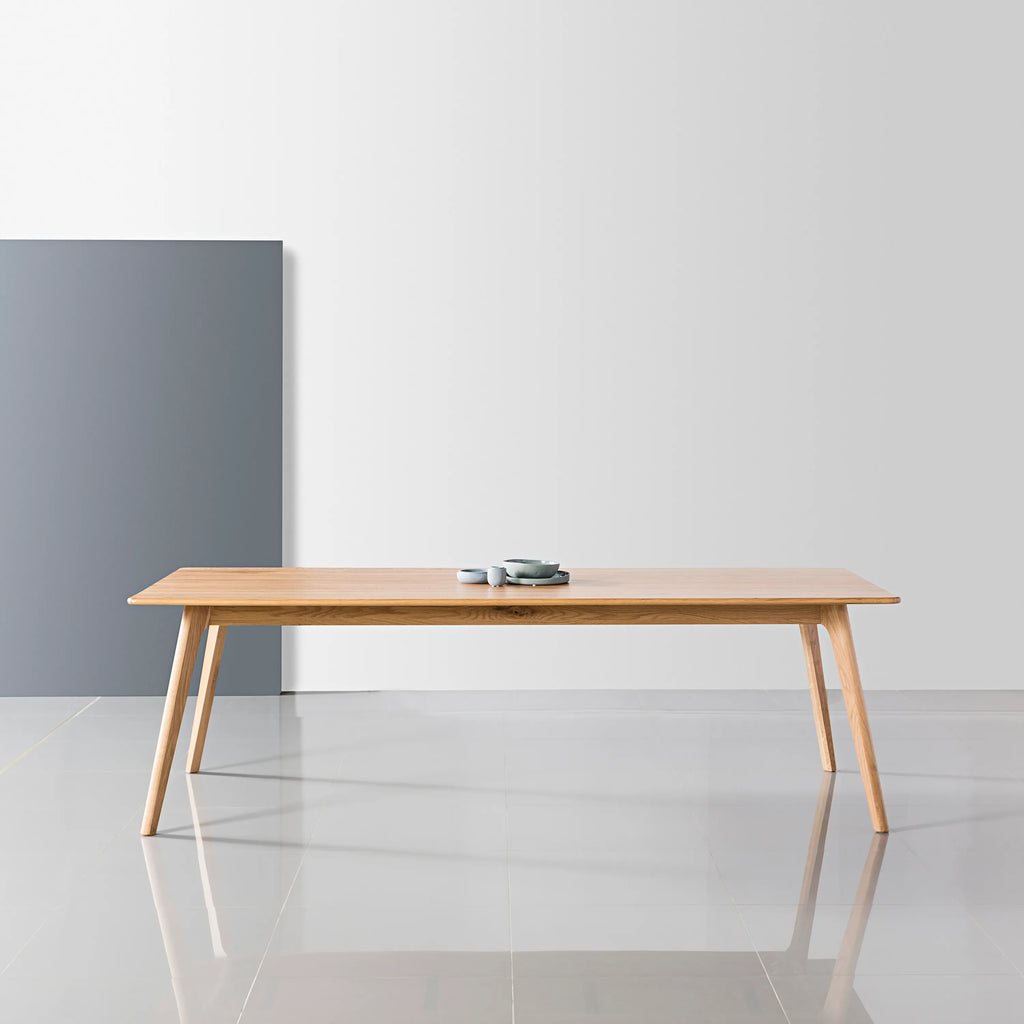 Magnus Dining Table 240 x 100cm Solid American Oak