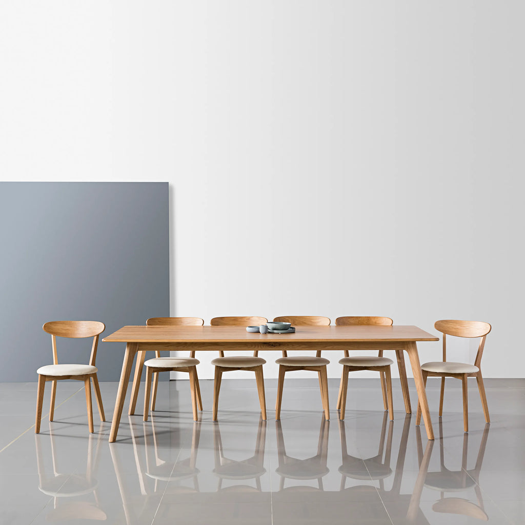 Magnus Dining Table 240 x 100cm Solid American Oak