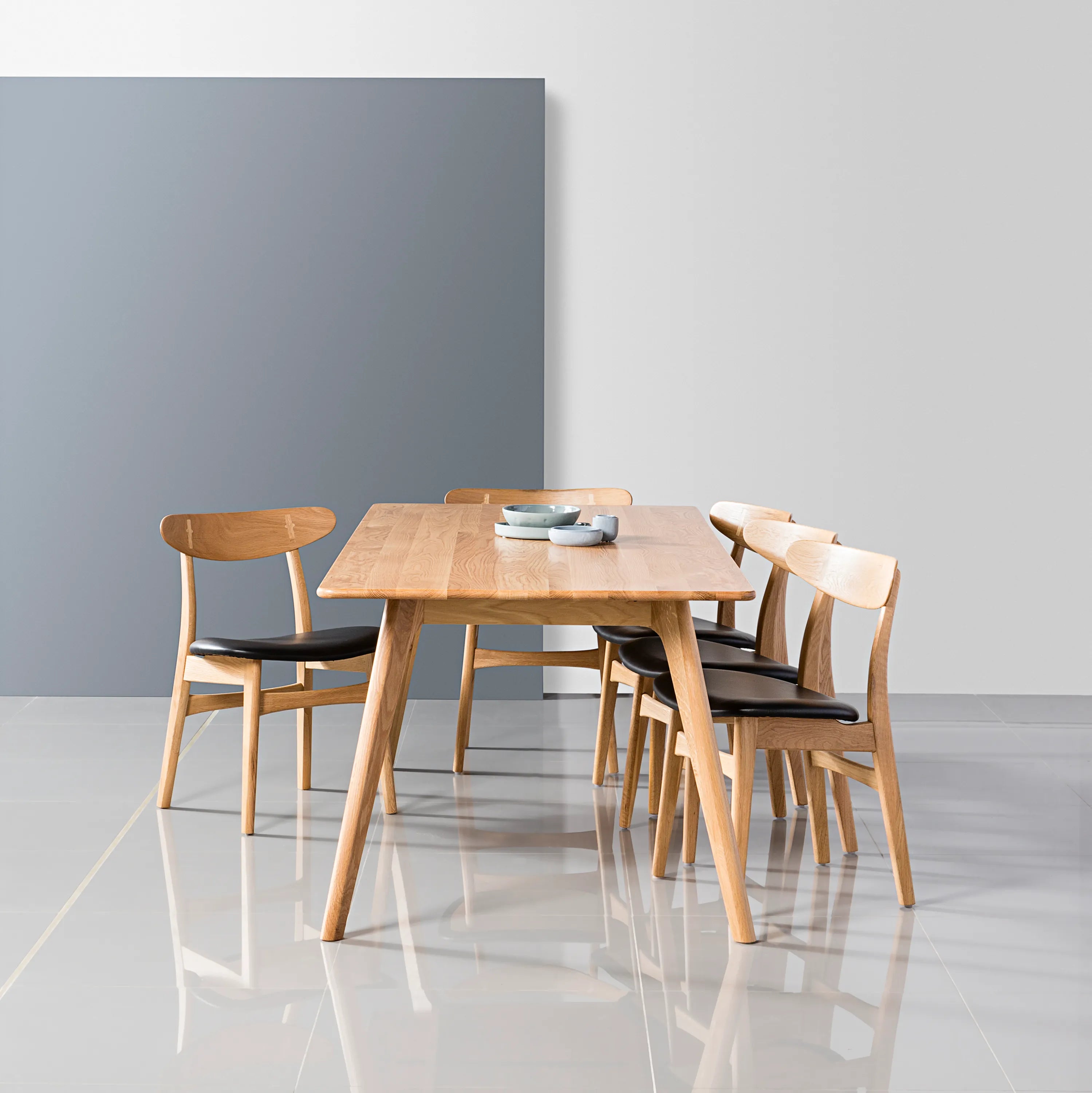 Magnus Dining Table 240 x 100cm Solid American Oak