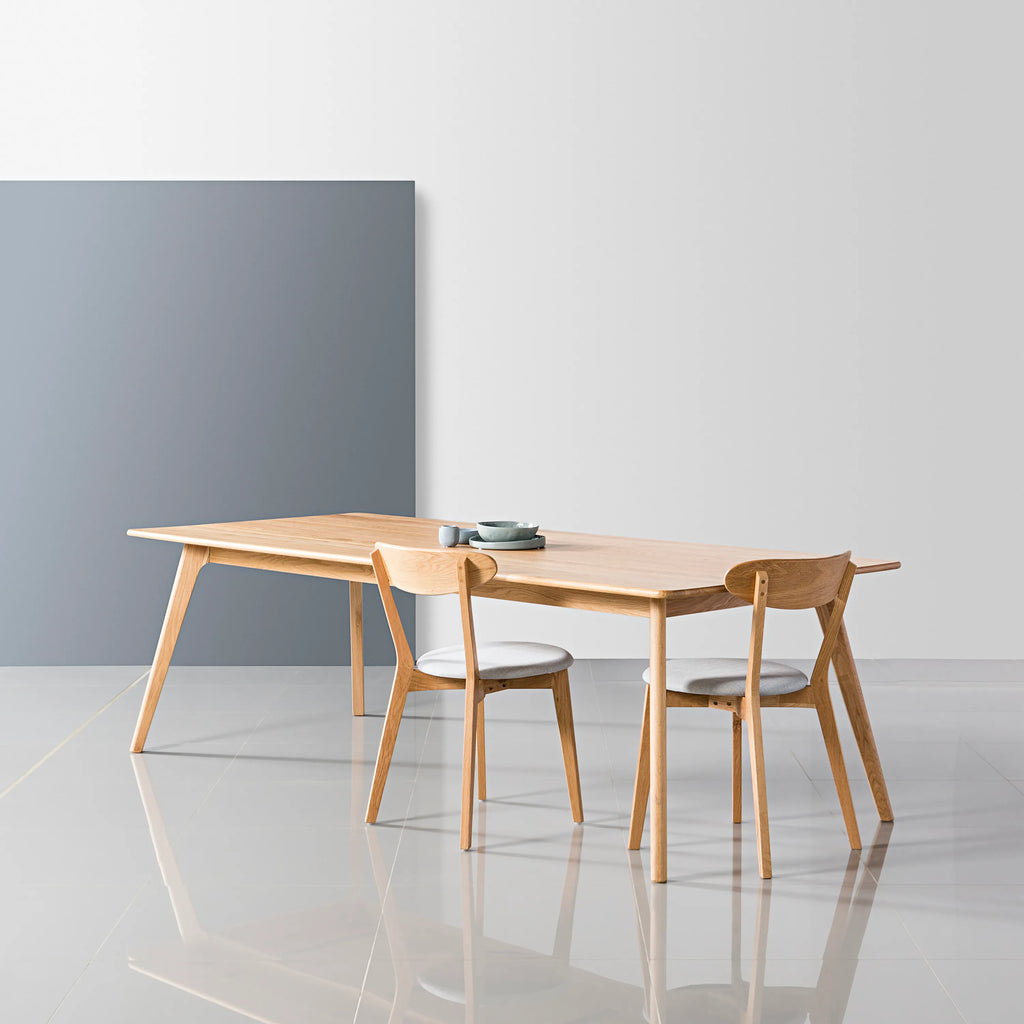 Magnus Dining Table 240 x 100cm Solid American Oak