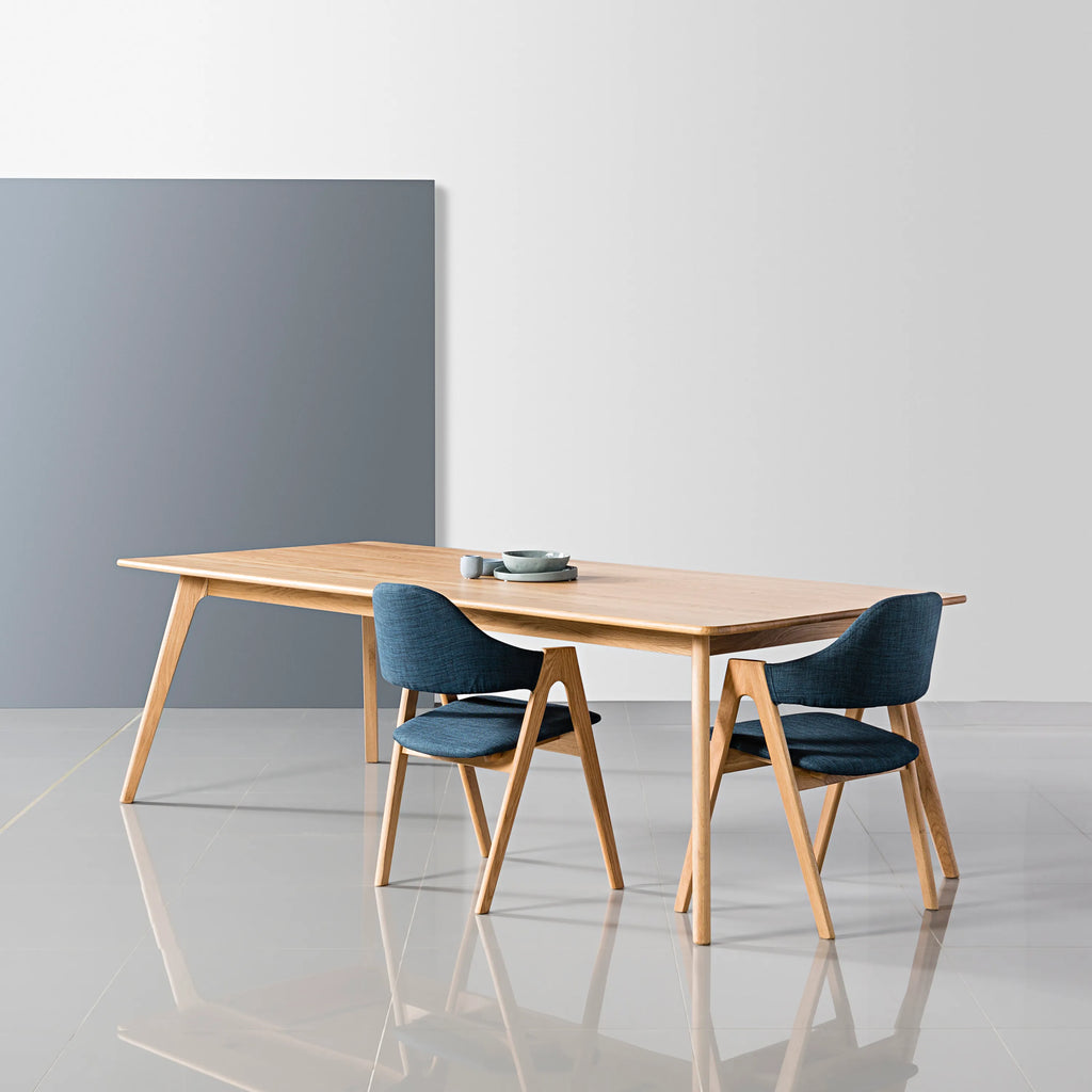 Magnus Dining Table 240 x 100cm Solid American Oak