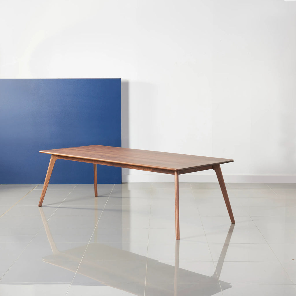 Magnus Dining Table 240 x 100cm Solid American Walnut