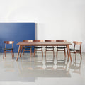 Magnus Dining Table 240 x 100cm Solid American Walnut