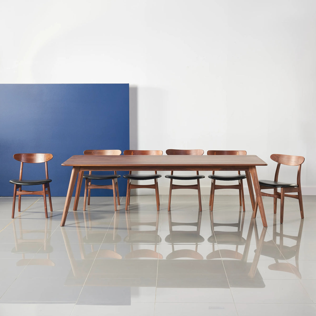 Magnus Dining Table 240 x 100cm Solid American Walnut