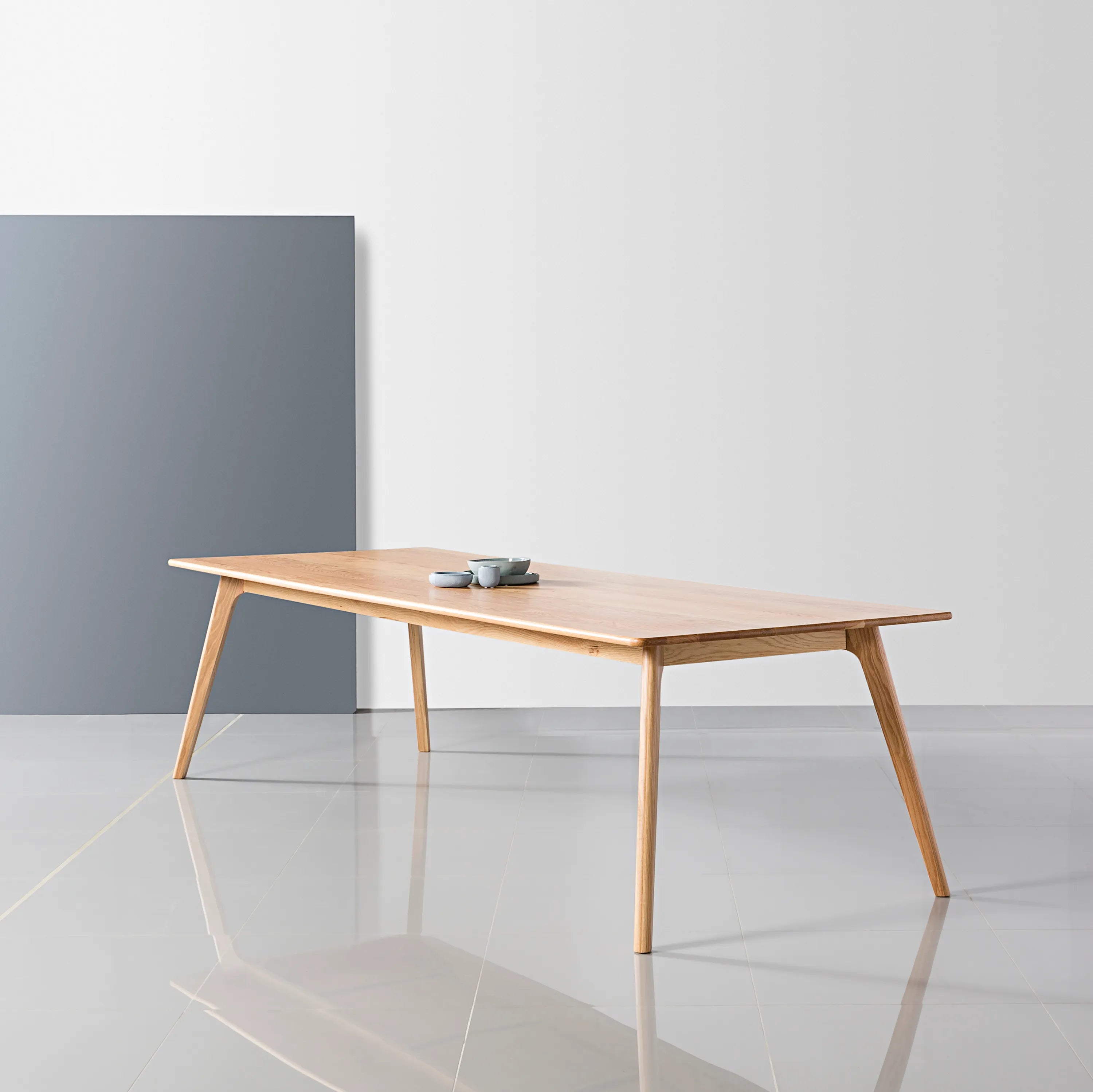 Magnus Dining Table 280 x 100cm Solid American Oak