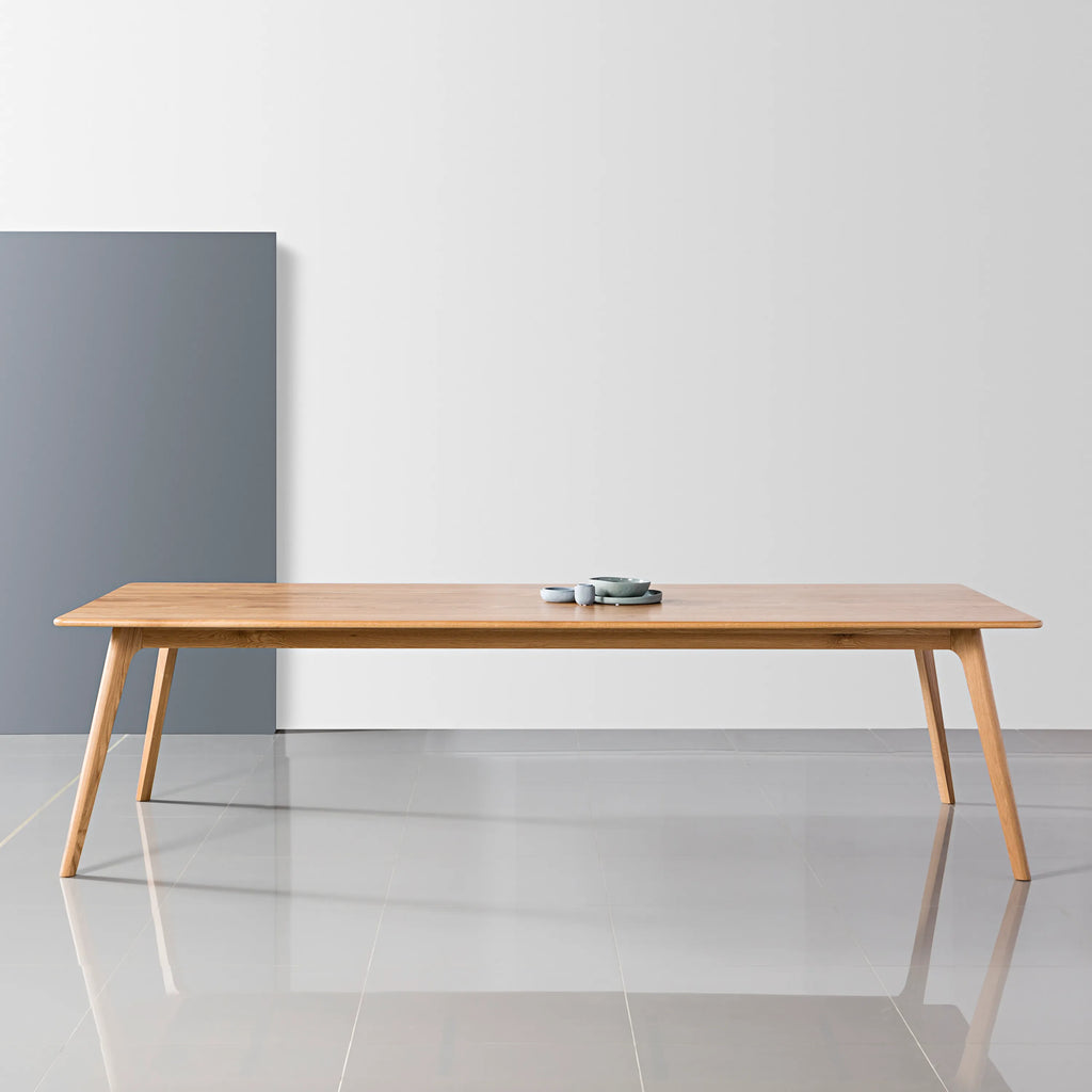 Magnus Dining Table 280 x 100cm Solid American Oak