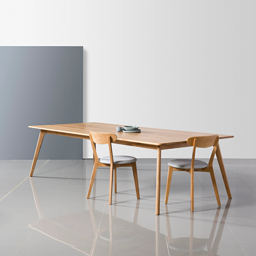 Magnus Dining Table 280 x 100cm Solid American Oak