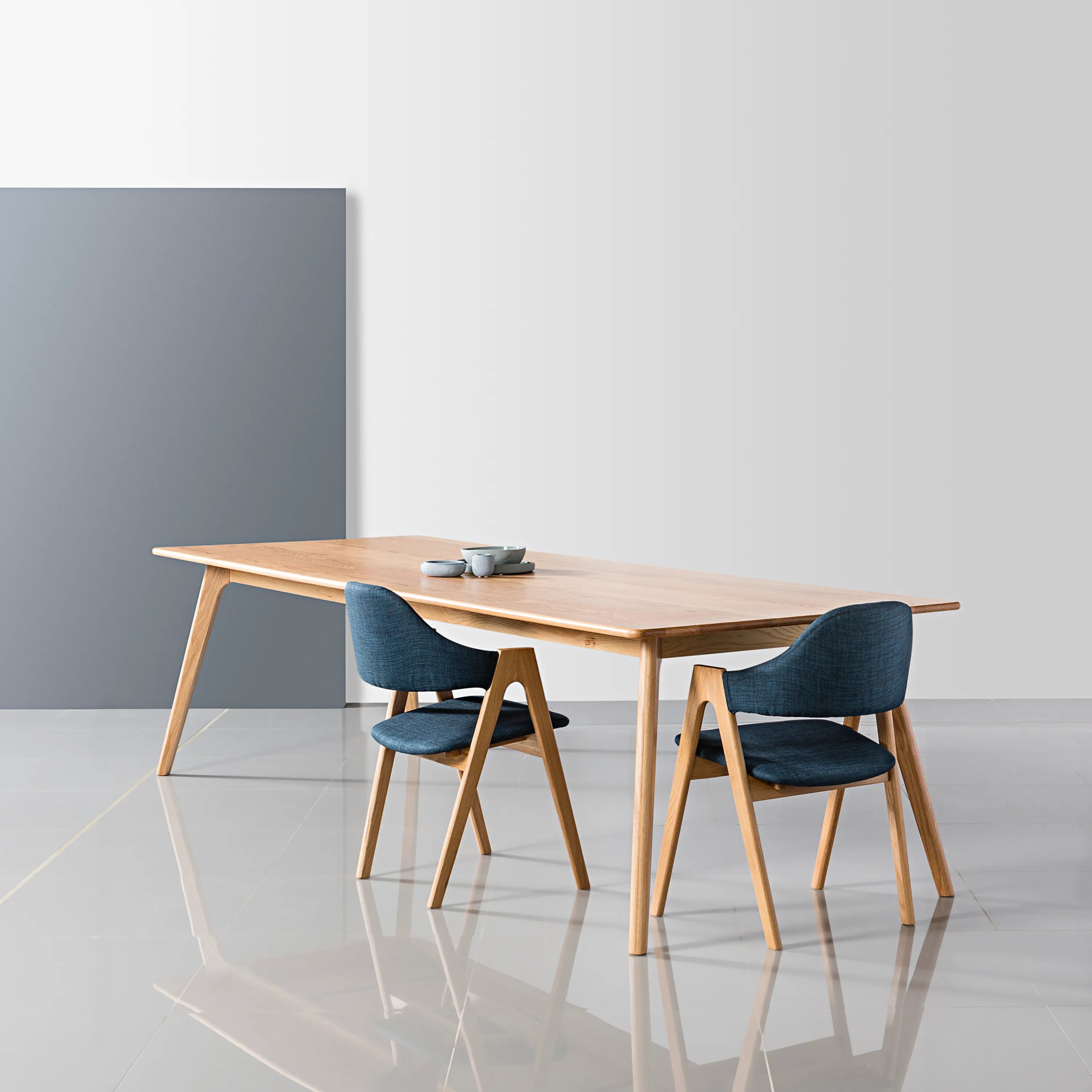 Magnus Dining Table 280 x 100cm Solid American Oak