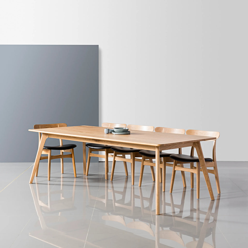 Magnus Dining Table 280 x 100cm Solid American Oak