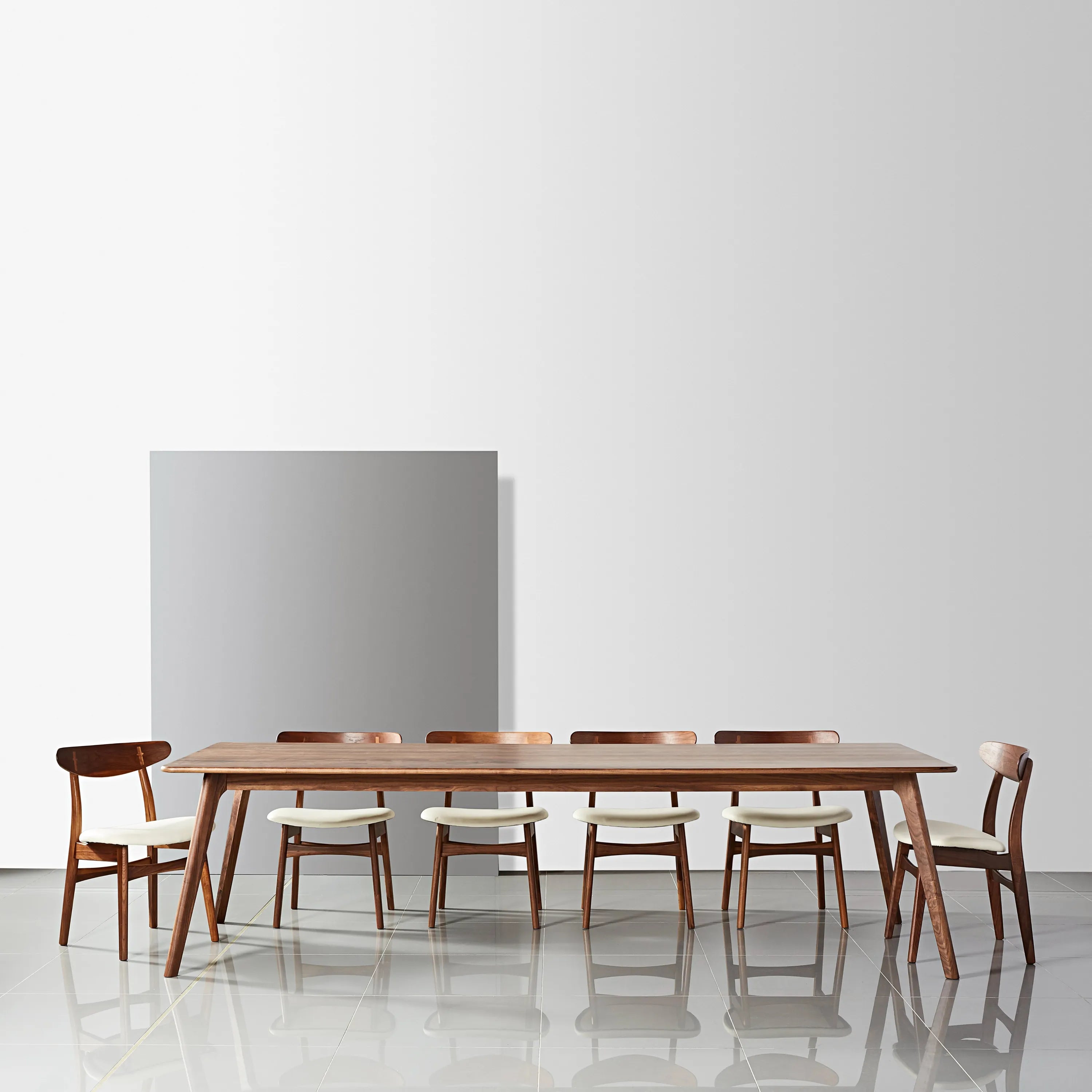 Magnus Dining Table 280 x 100cm Solid American Walnut