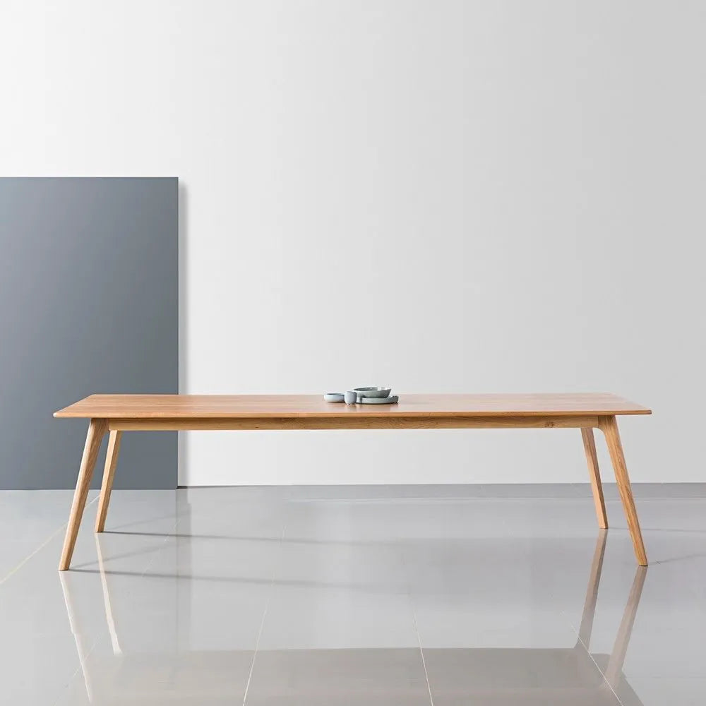Magnus Dining Table 280 x 120cm Solid American Oak