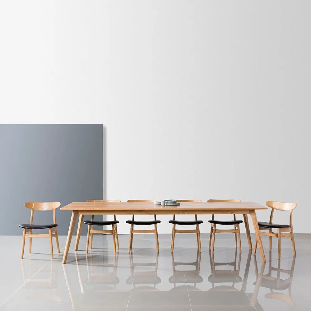 Magnus Dining Table 280 x 120cm Solid American Oak