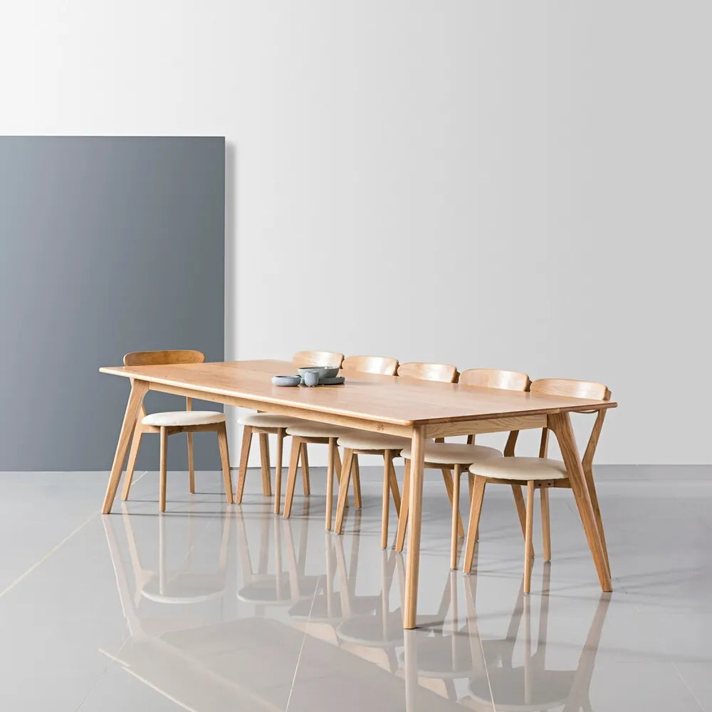 Magnus Dining Table 280 x 120cm Solid American Oak