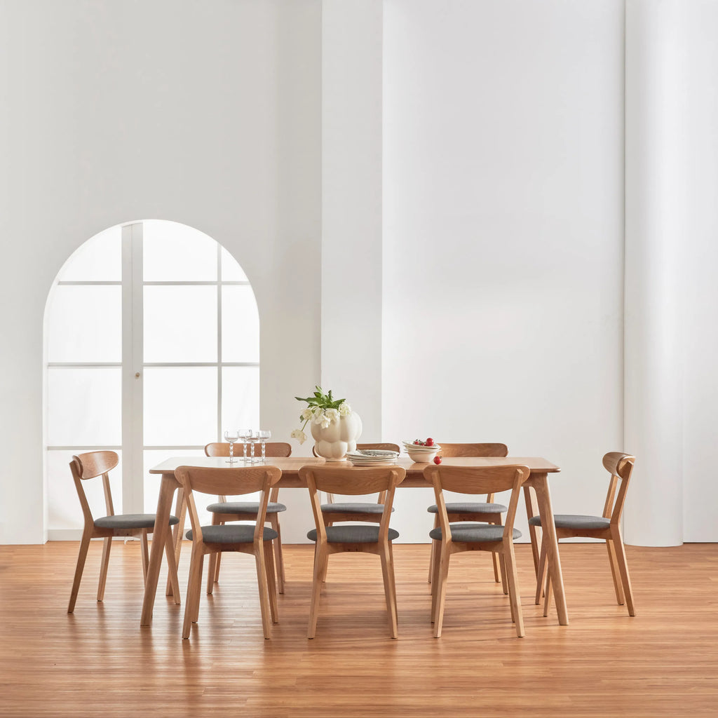 Magnus Dining Table Extendable 160-200 x 90cm Solid American Oak