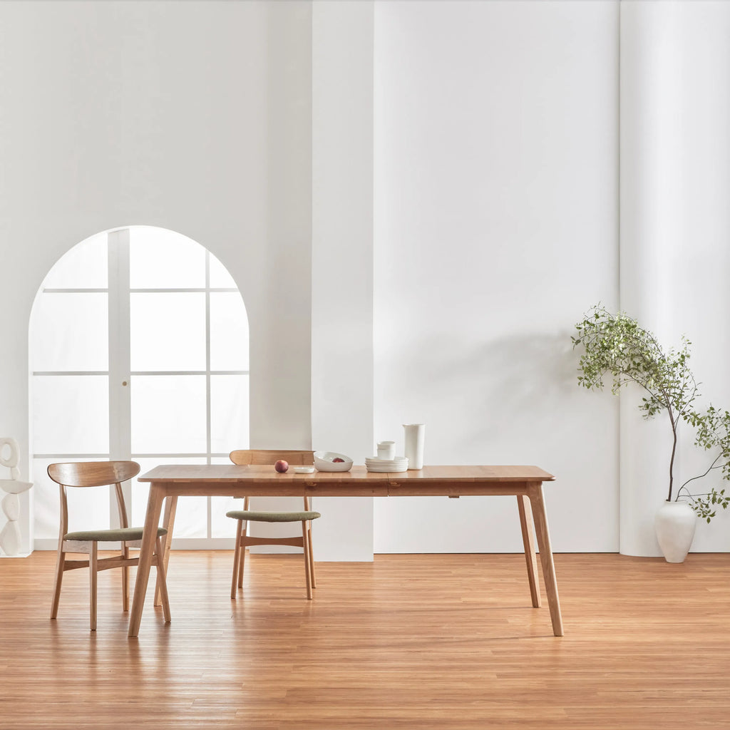 Magnus Dining Table Extendable 160-200 x 90cm Solid American Oak