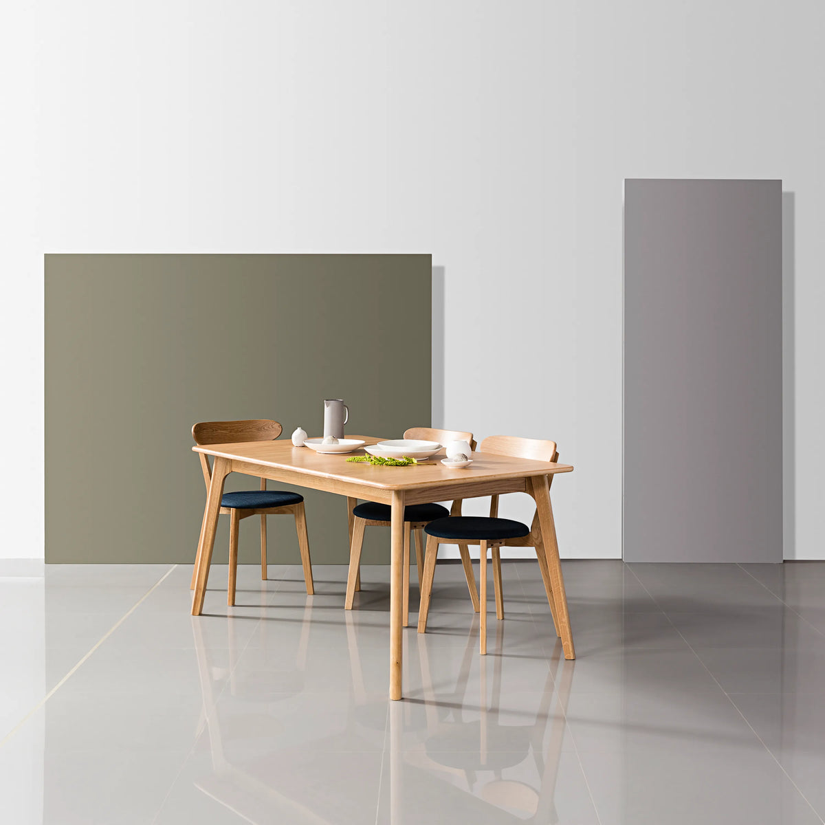 Magnus Dining Table Extendable Original 160-200 x 90cm Solid American Oak