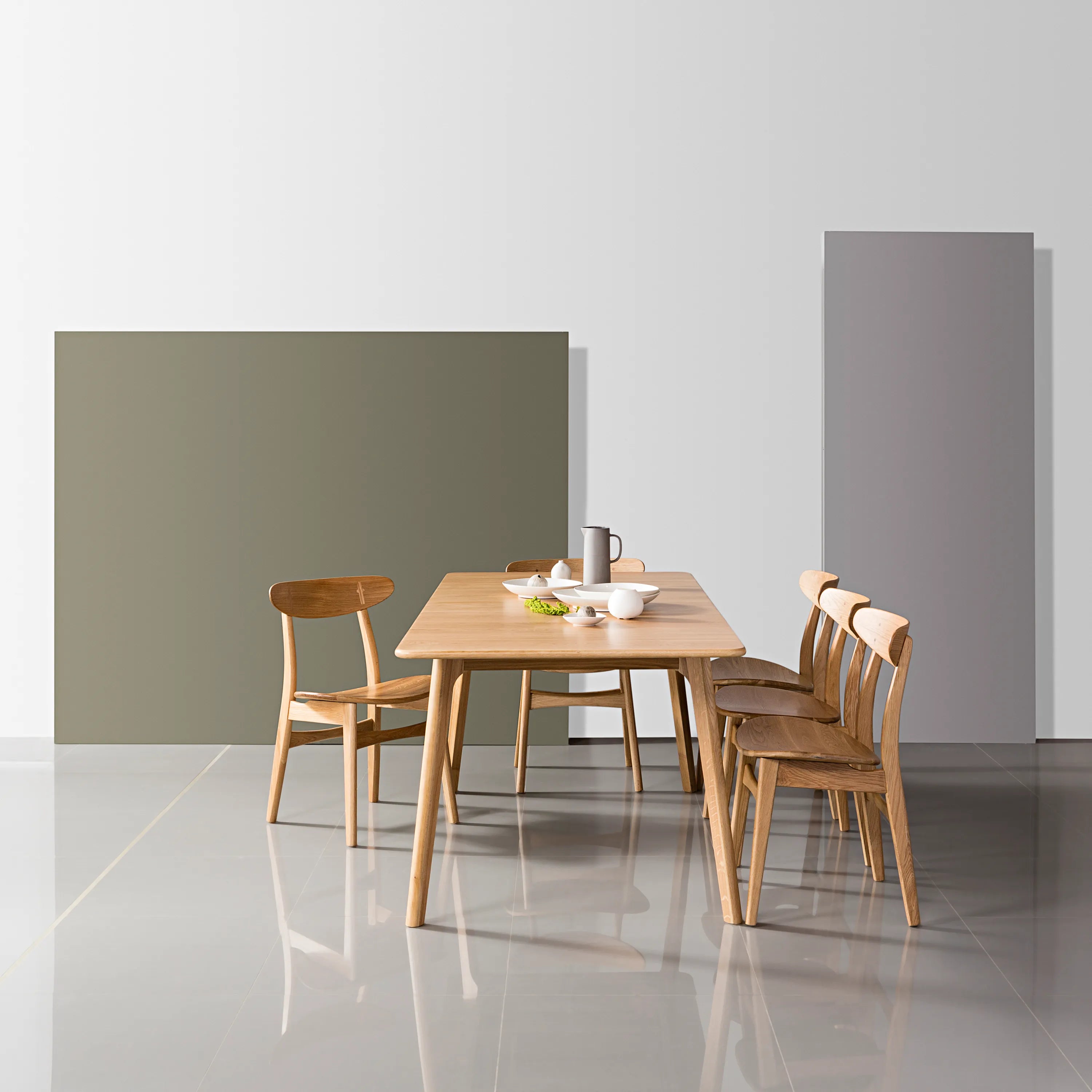 Magnus Dining Table Extendable Original 160-200 x 90cm Solid American Oak