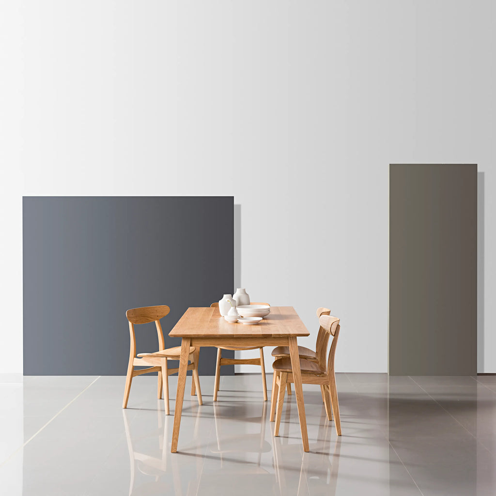 Magnus Dining Table Extendable Original 160-200 x 90cm Solid American Oak