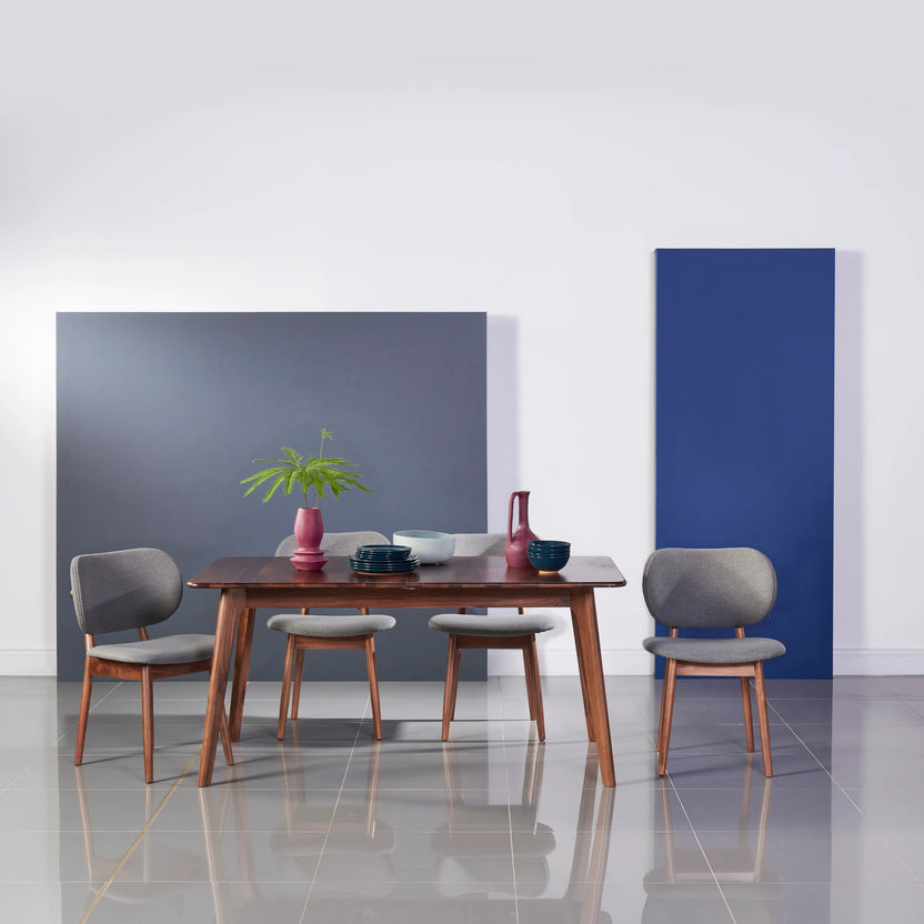 Magnus Dining Table Extendable 160-200 x 90cm Solid American Walnut