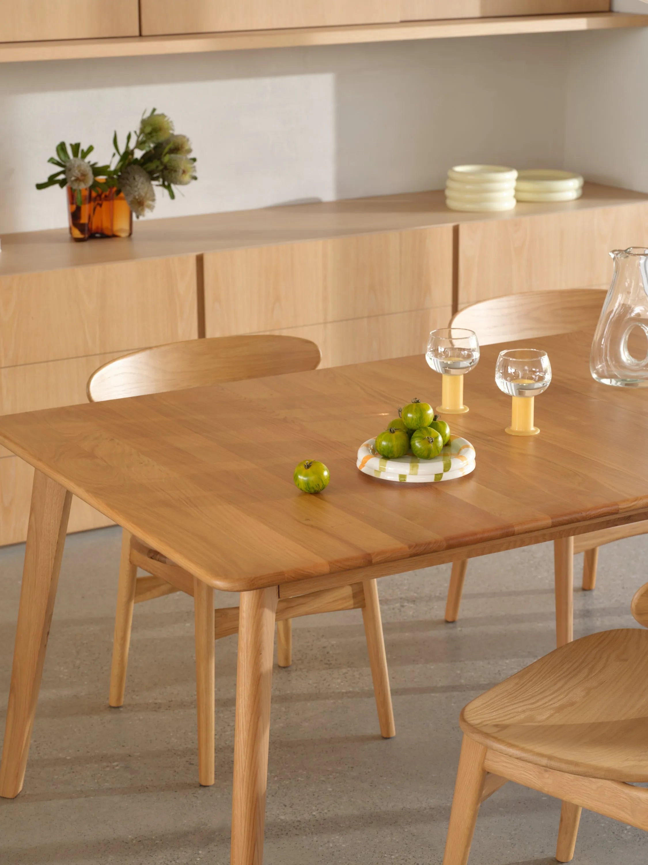 Magnus Dining Table Extendable 210-260 x 100cm Solid American Oak