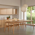 Magnus Dining Table Extendable 210-260 x 100cm Solid American Oak