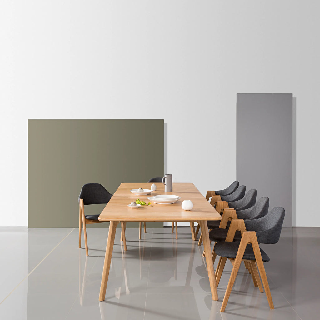 Magnus Dining Table Extendable 210-260 x 100cm Solid American Oak