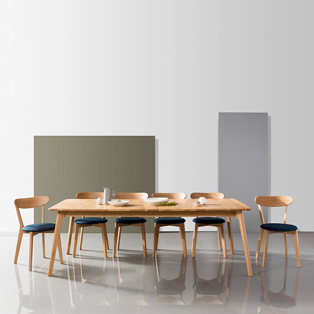 Magnus Dining Table Extendable 210-260 x 100cm Solid American Oak