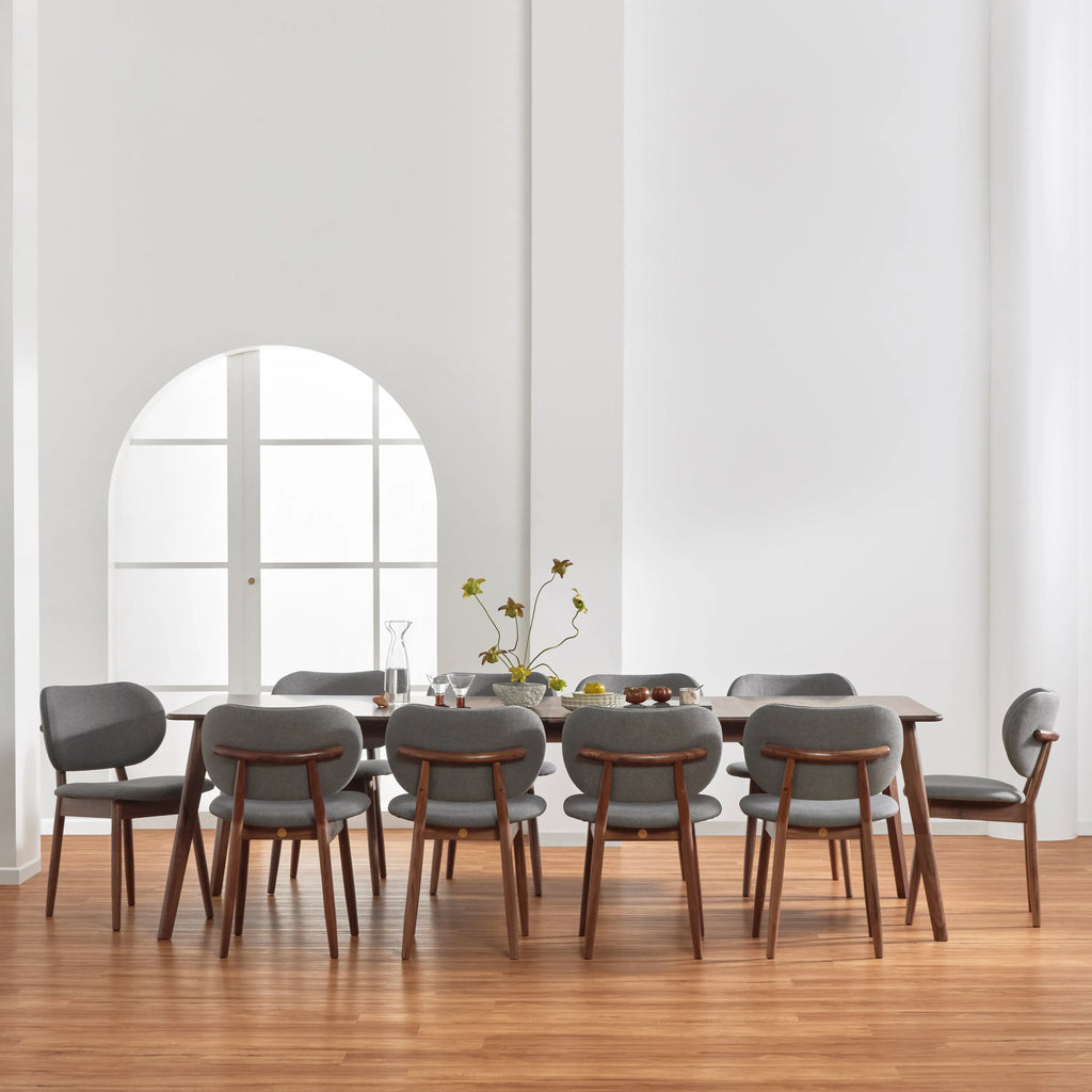 Magnus Dining Table Extendable 210-260 x 100cm Solid American Walnut