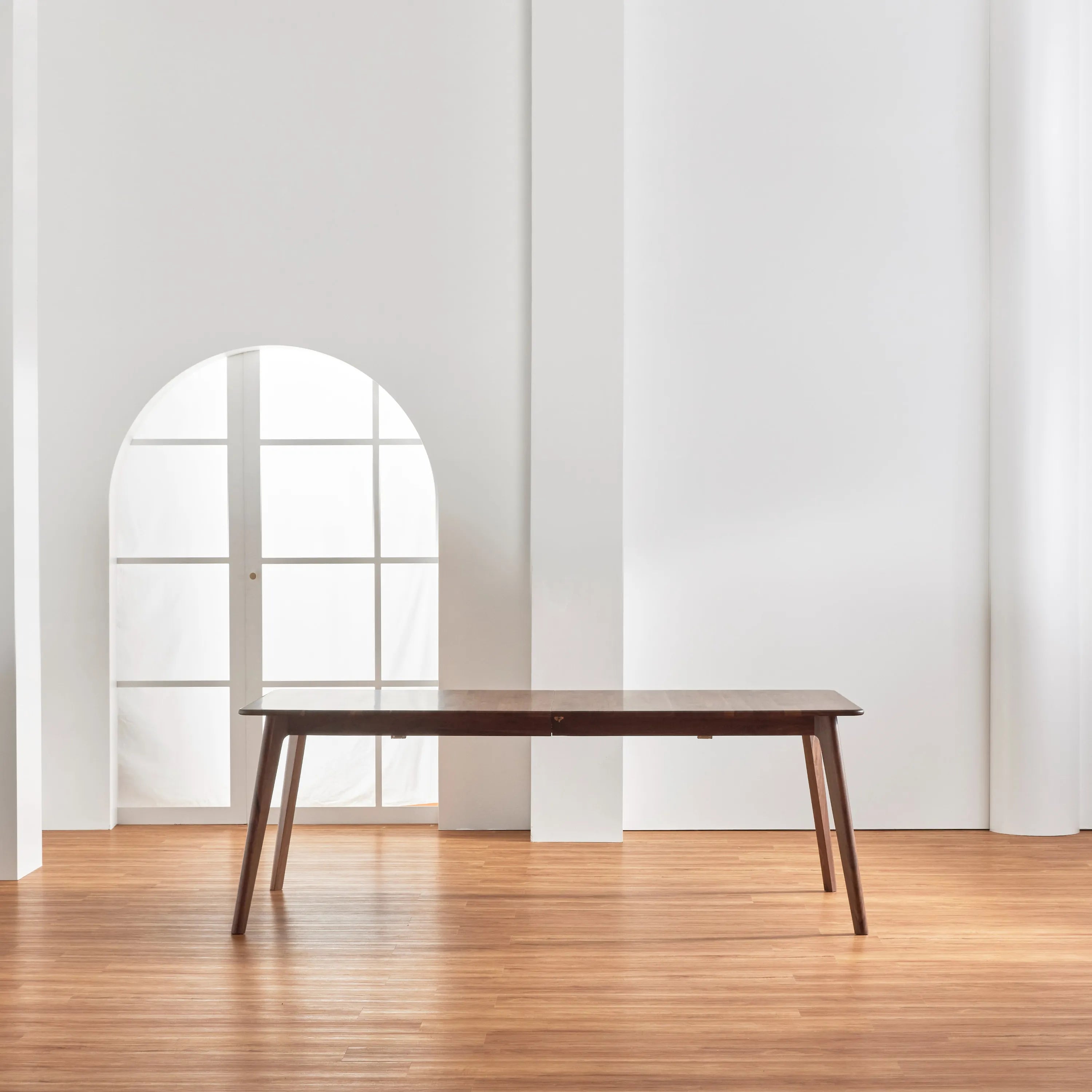 Magnus Dining Table Extendable 210-260 x 100cm Solid American Walnut