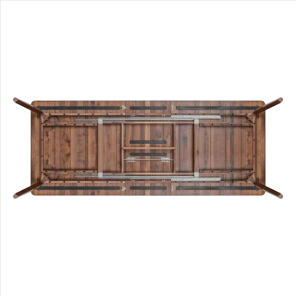 Magnus Dining Table Extendable 210-260 x 100cm Solid American Walnut