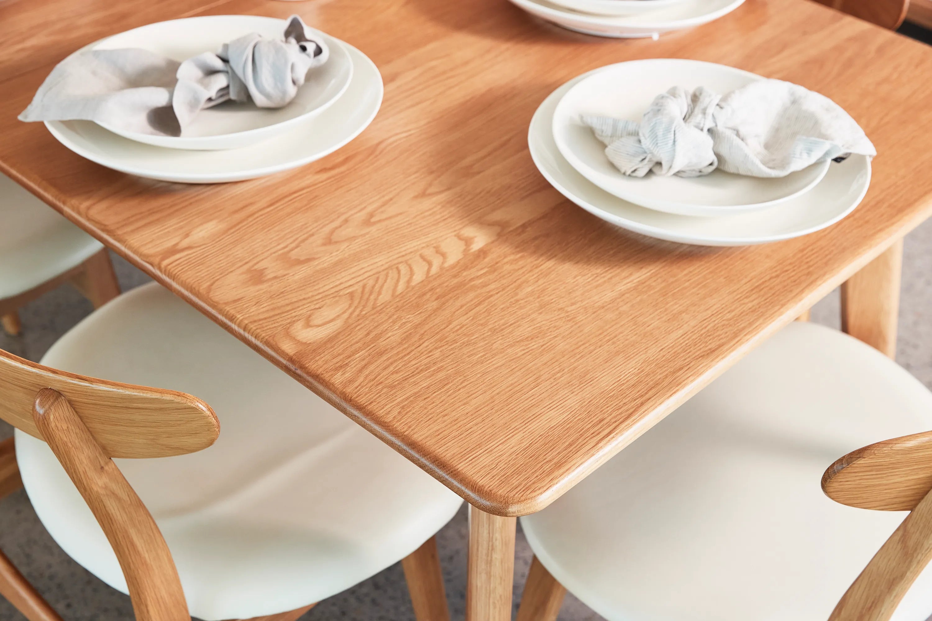 Magnus Dining Table Extendable Solid American Oak