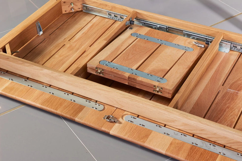 Magnus Dining Table Extendable Solid American Oak