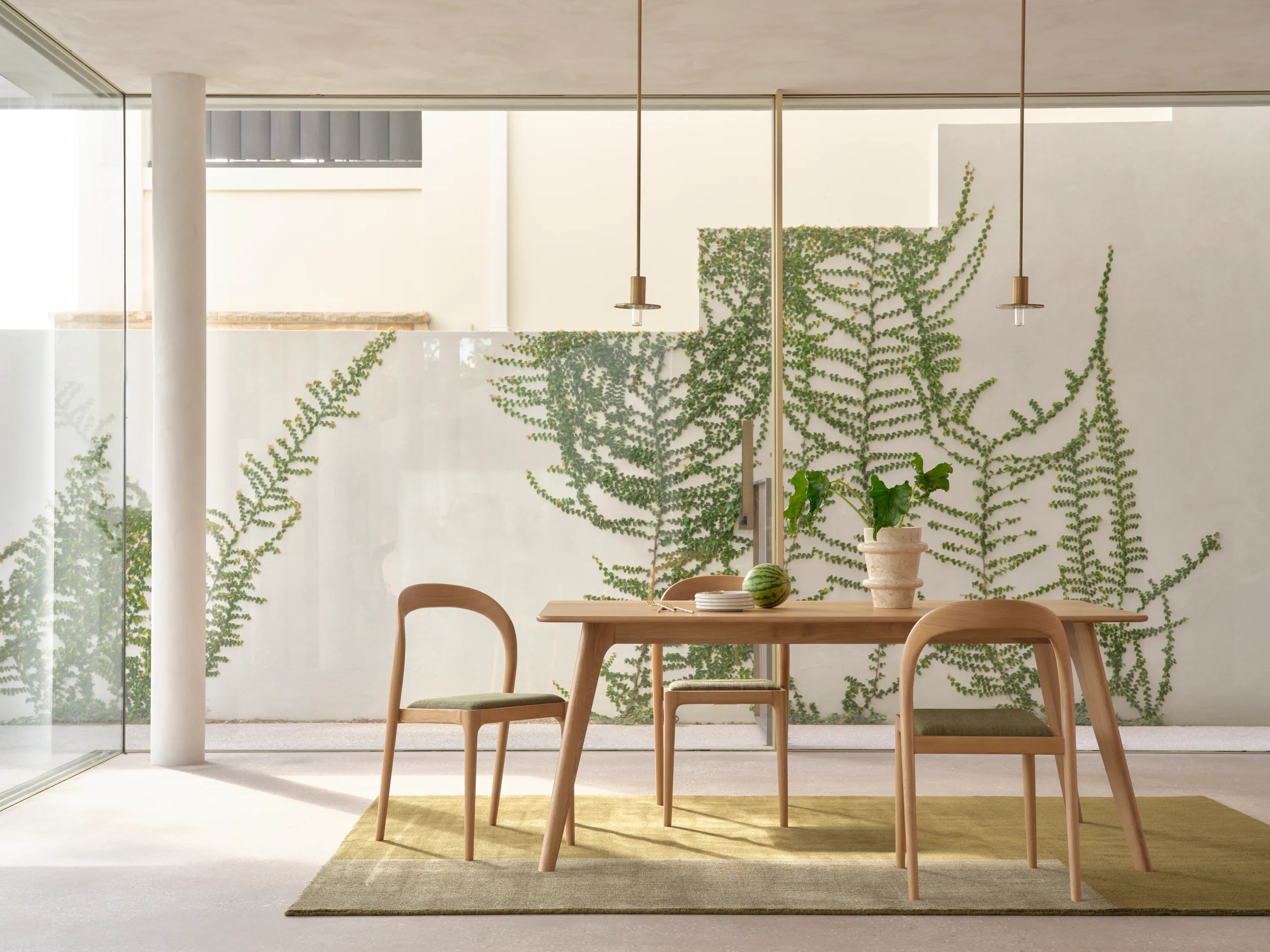 Magnus Dining Table Solid American Oak