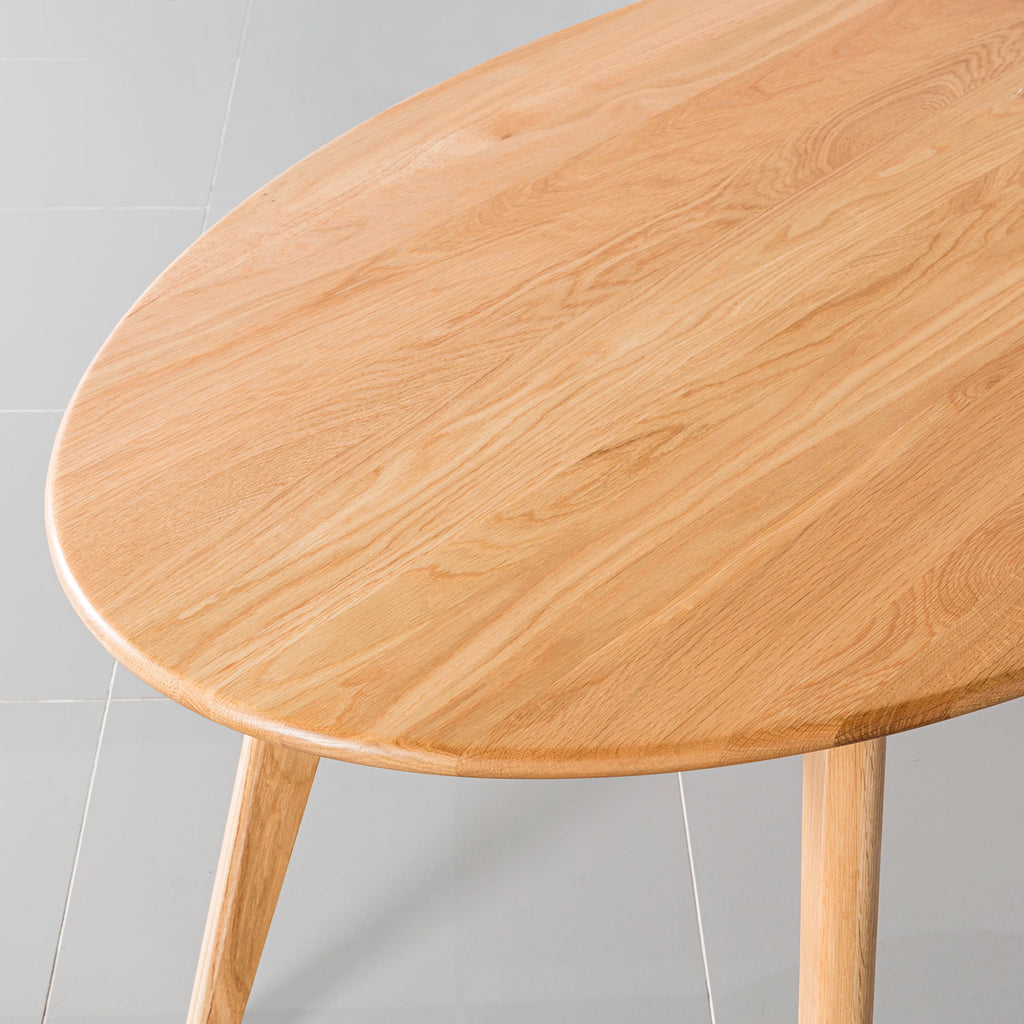 Magnus Dining Table Oval 160 x 90cm Solid American Oak
