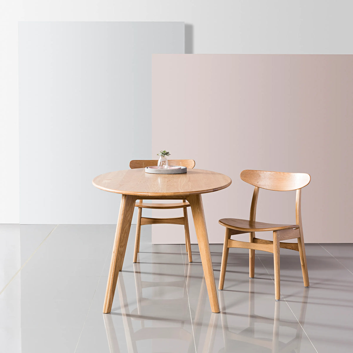 Magnus Dining Table Oval 160 x 90cm Solid American Oak