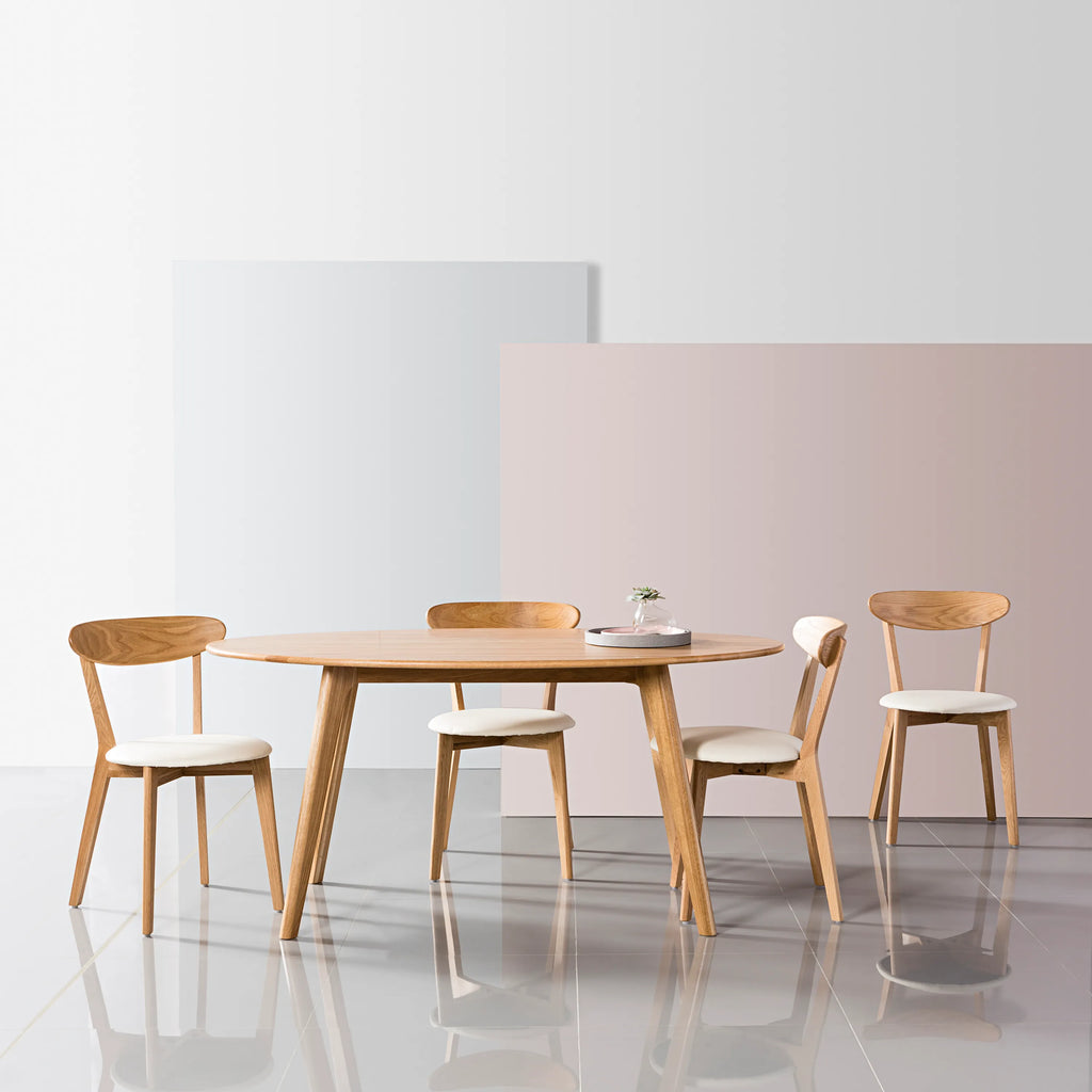 Magnus Dining Table Oval 160 x 90cm Solid American Oak