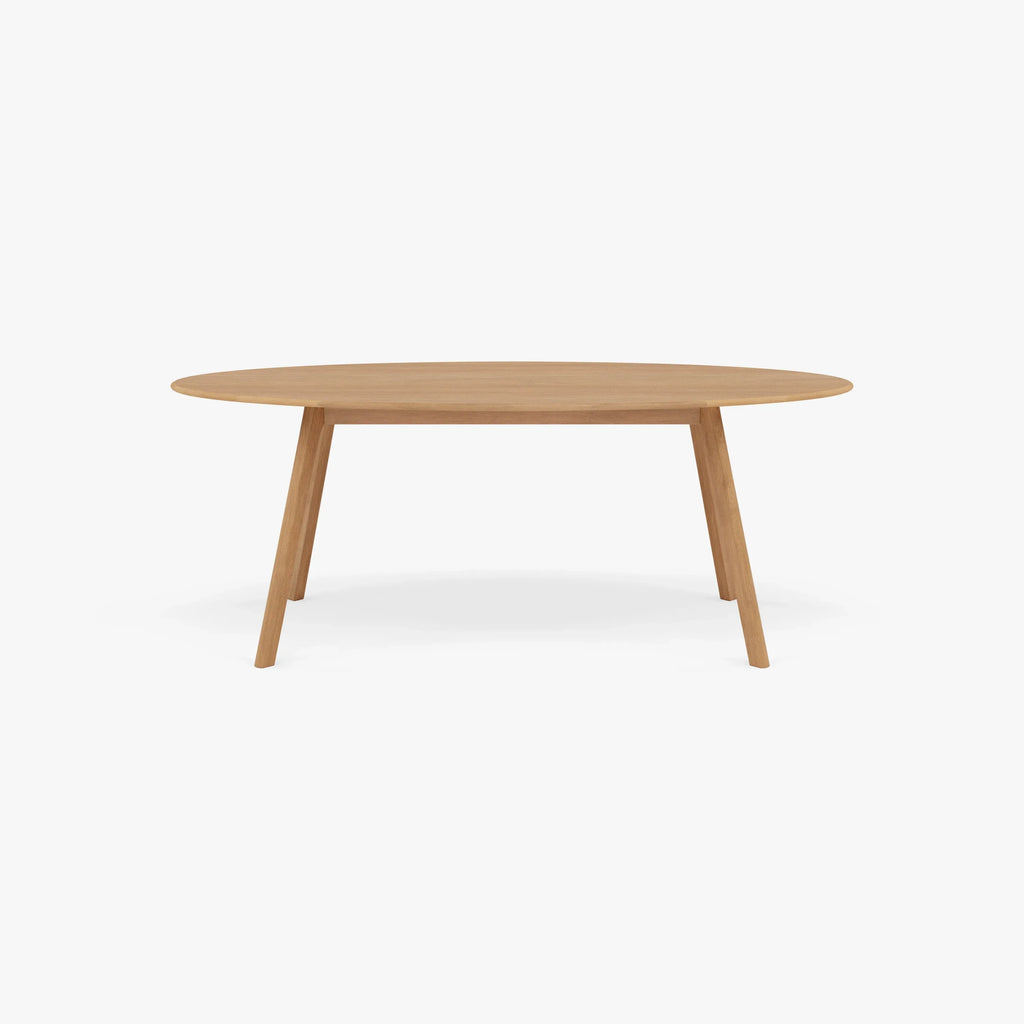 Magnus Dining Table Oval 200 x 100cm Solid American Oak