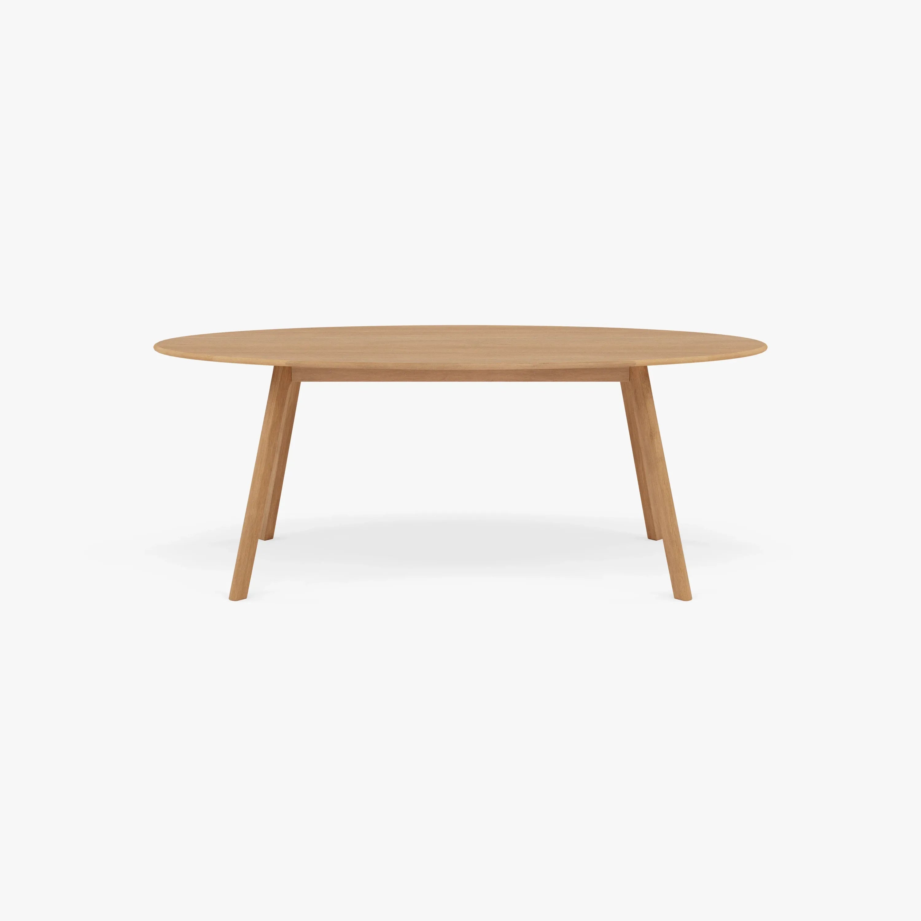 Magnus Dining Table Oval 200 x 100cm Solid American Oak