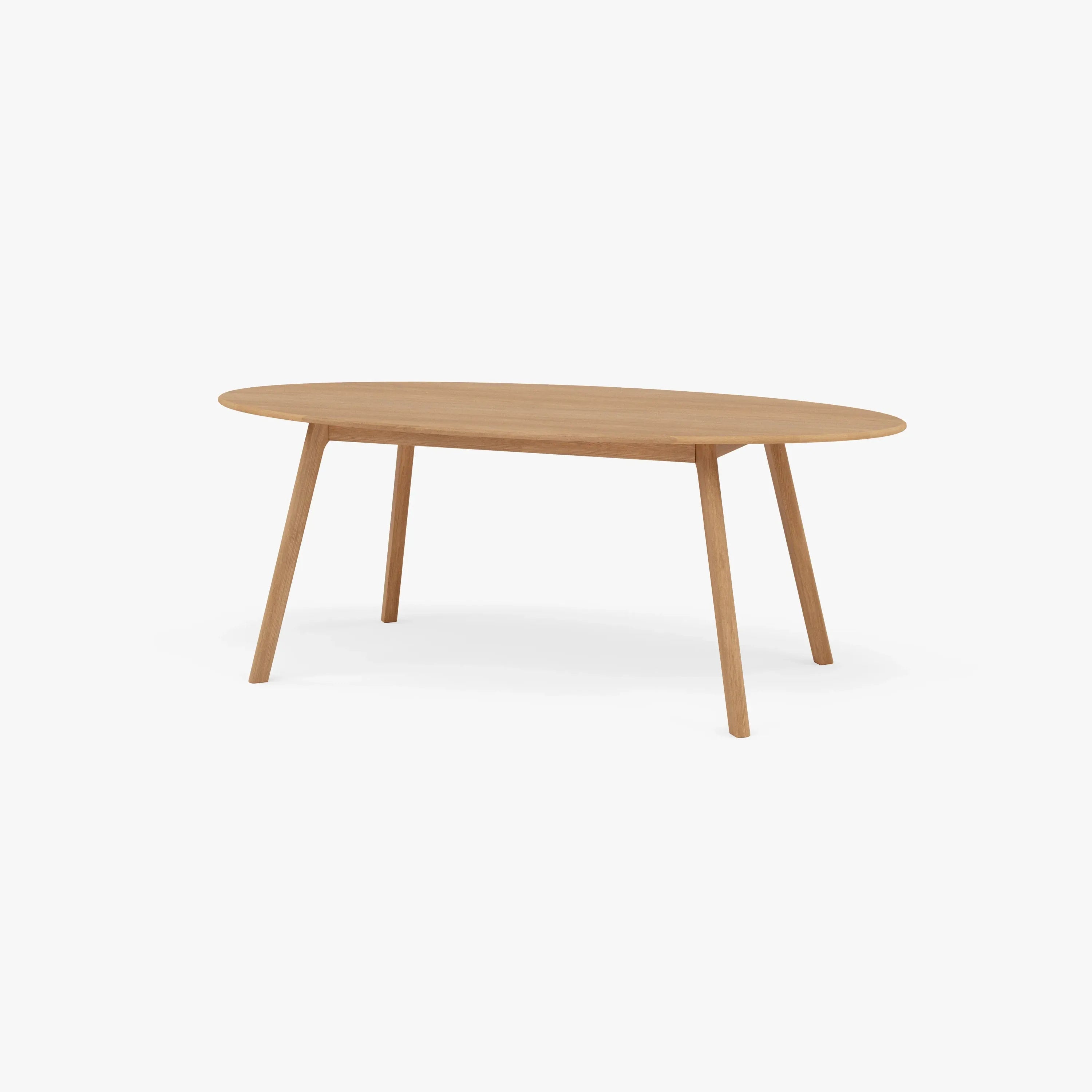 Magnus Dining Table Oval 200 x 100cm Solid American Oak