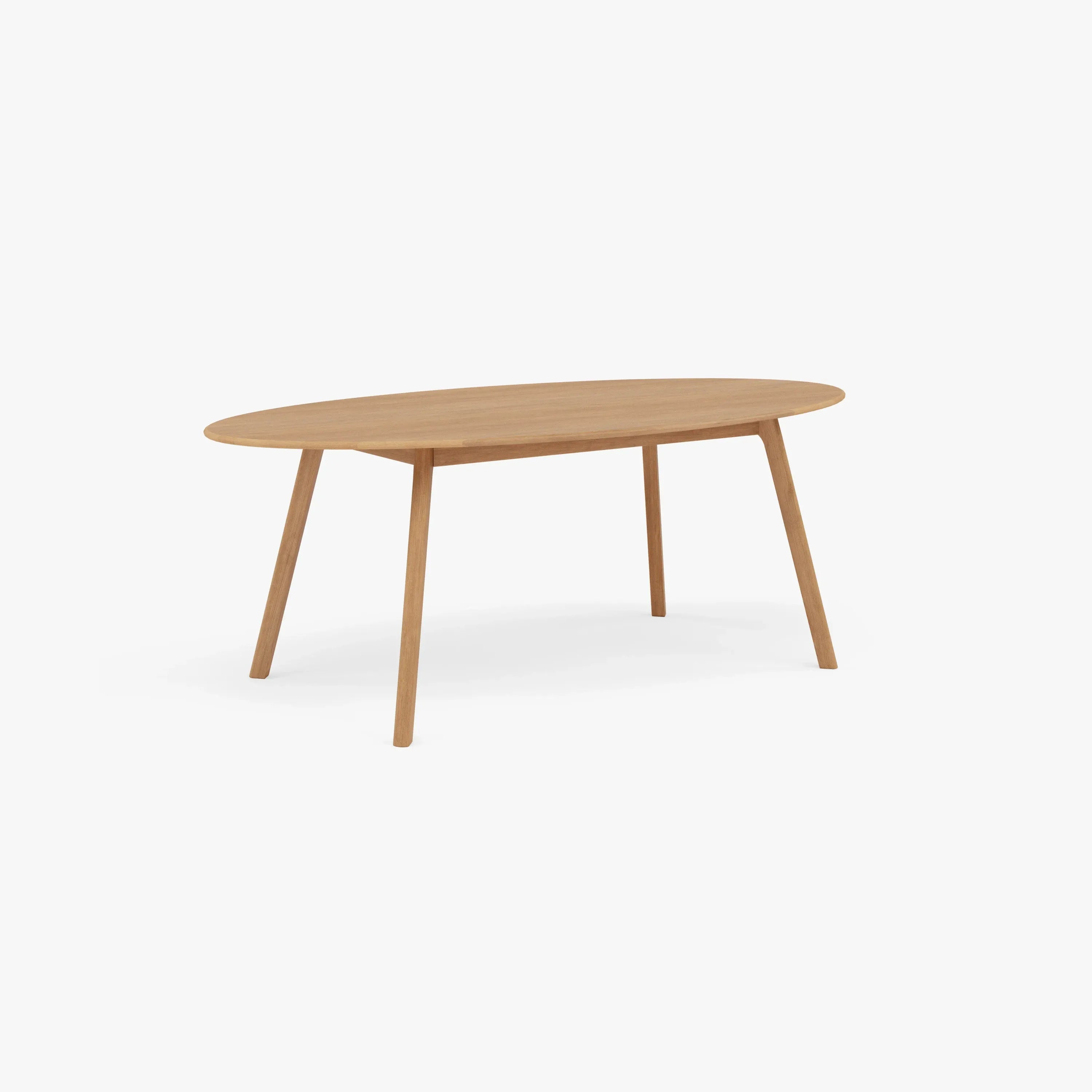 Magnus Dining Table Oval 200 x 100cm Solid American Oak
