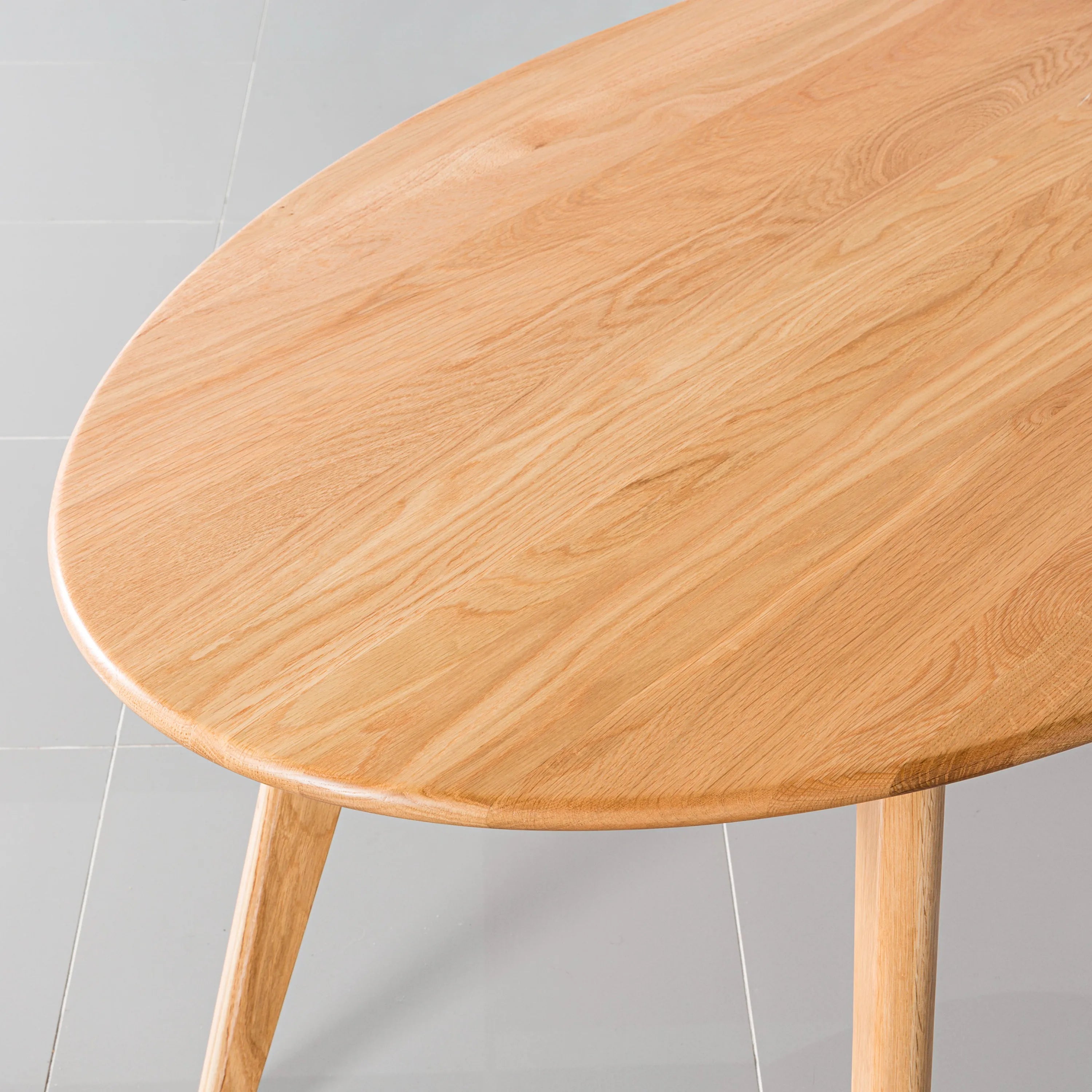 Magnus Dining Table Oval 200 x 100cm Solid American Oak