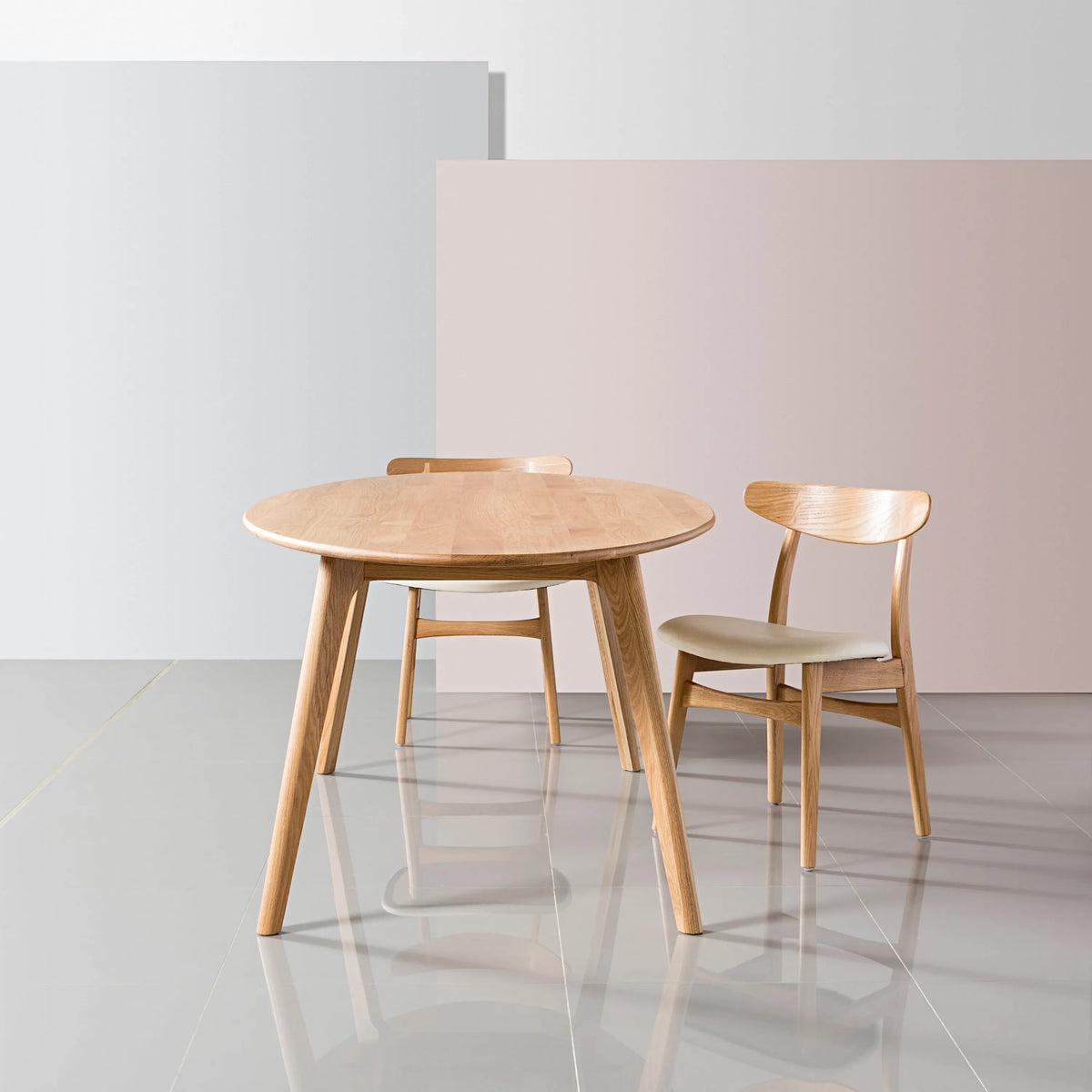 Magnus Dining Table Oval 200 x 100cm Solid American Oak