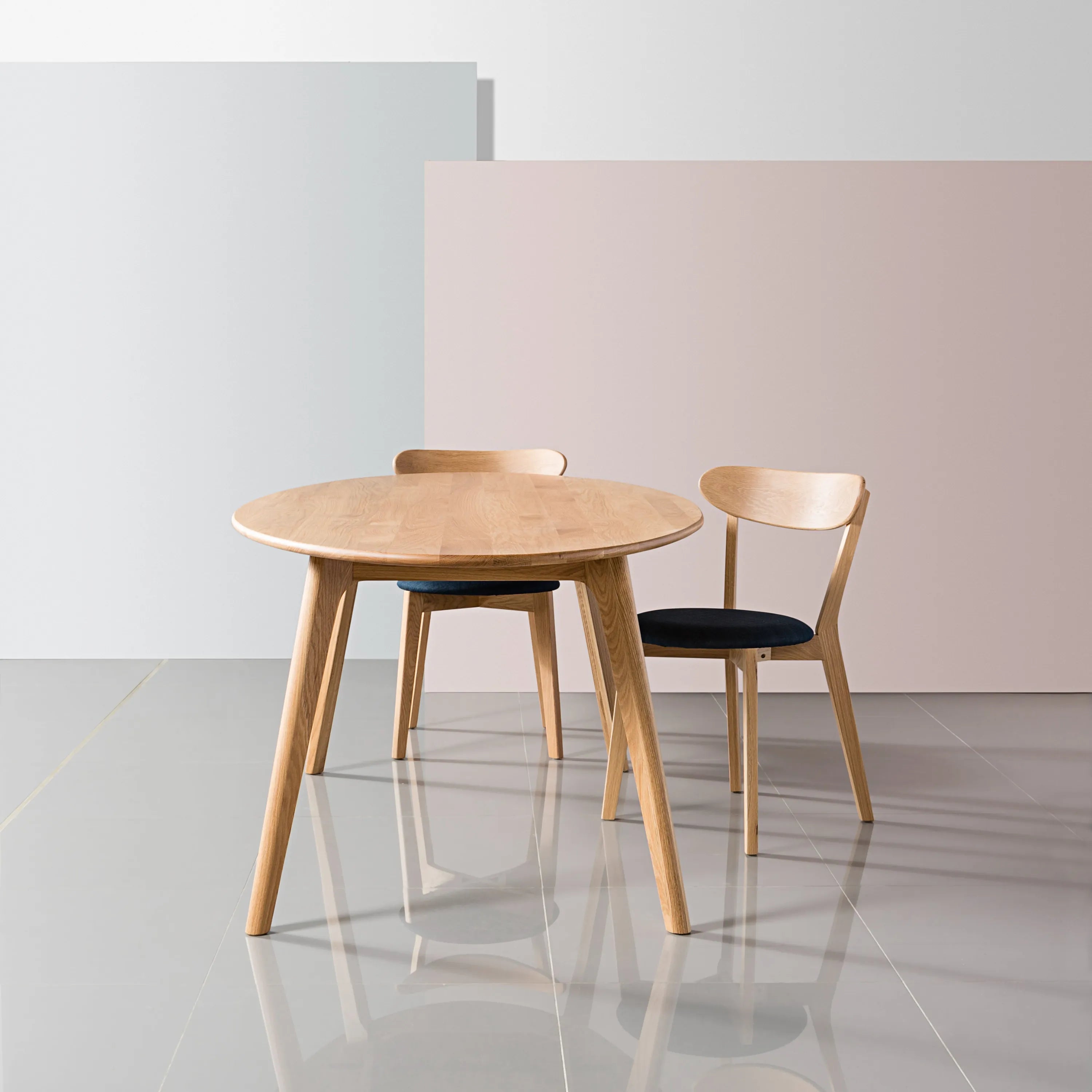 Magnus Dining Table Oval 200 x 100cm Solid American Oak